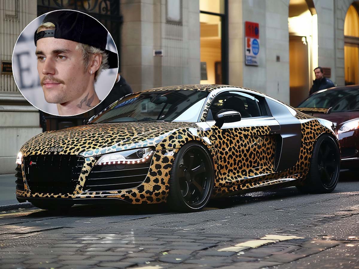 Justin Bieber and His Unique Audi R8